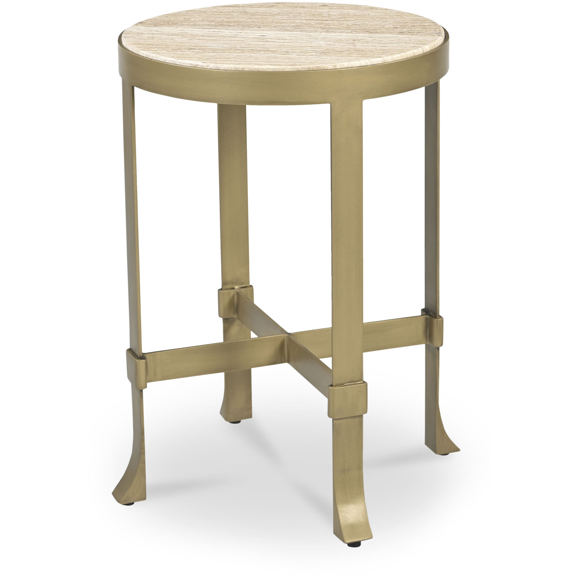 Holli Side Table in Beige